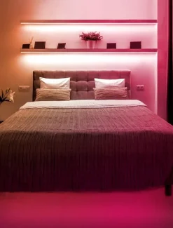 32.8Ft 10M LED Light Strips LED WiFi Wireless RGB Tiktok Lights LED Smart Waterproof 5050 with 24 Keys Remote Control Flexible Tape Lights Fits AlexaGoogle Home and 12V Adapter