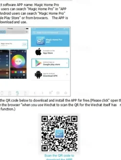 32.8Ft 10M LED Light Strips LED WiFi Wireless RGB Tiktok Lights LED Smart Waterproof 5050 with 24 Keys Remote Control Flexible Tape Lights Fits AlexaGoogle Home and 12V Adapter