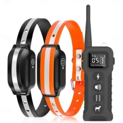 3300Ft Pet Dog Training Collar with Remote 9 Tone Option Rechargeable Waterproof IPX7 Swimming Shock Training Collar