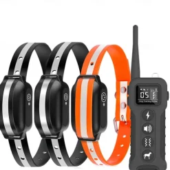 3300Ft Pet Dog Training Collar with Remote 9 Tone Option Rechargeable Waterproof IPX7 Swimming Shock Training Collar