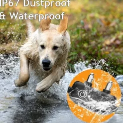 3300Ft Pet Dog Training Collar with Remote 9 Tone Option Rechargeable Waterproof IPX7 Swimming Shock Training Collar