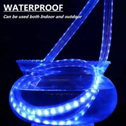 16-100FT Smart RGB IC LED Light Strip - 24V Waterproof Multi Color-Chasing Lights with APP & Music Sync Addressable for Bedroom & Outdoor Use 1 Roll