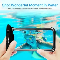 Full View Waterproof Case for Phone Underwater Snow Rainforest Transparent Dry Bag Swimming Pouch Big Mobile Phone Covers