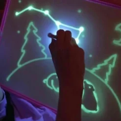 Fun Drawing Pad Board Glow in Dark with Light for Kids Painting Board Educational Toy and Developing Drawing or Writing Skills