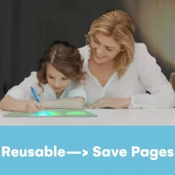 Fun Drawing Pad Board Glow in Dark with Light for Kids Painting Board Educational Toy and Developing Drawing or Writing Skills