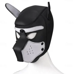 Fun Mask Dog Headgear Adult Training Sex Supplies Role-Playing Nightclub Dance Mask Dress Up Play Sm Props for Cosplay