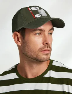 Funny Printed Baseball Cap with Toothbrush and Toilet Paper Cartoon Design, Adjustable Hat for Men and Women, Perfect for Casual Wear, Humor Gifts, and Everyday Style