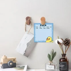 Funny Sassy Duck Sticky Notes, Funny Sticky Notes, Funny Work Stickers for Adults, Funny Stationery Note Pads, for Coworkers Friends, Office Supplies