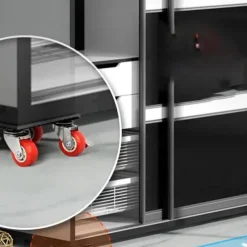 Furniture Mover with Wheels & Lifter Set 360 Swivel Casters 880lbs Capacity Furniture Dolly for Moving Heavy Furniture Refrigerator Sofa Cabinet