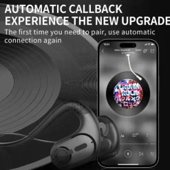 G9 bone air conduction detachable extension microphone bluetooth headset sports business HD call noise reduction long range