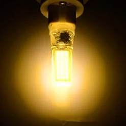 G4 G9 E14 LED Light Bulbs 3000K Warm White/6000K White Lighting Dimmable 3W Equivalent to 30W 220V COB Silicone Light for Under Cabinet Light Chandeliers RV Landscape Lighting 10Pcs