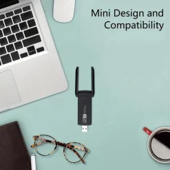 2.4G 5G 1300Mbps Usb Wireless Network Card Dongle Antenna AP Wifi Adapter Dual Band Wi-Fi Usb 3.0 Lan Ethernet 1200M