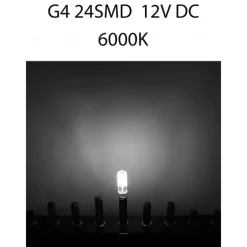 G4 LED Bulbs JC Bi-Pin Base Lights 1.5W DC 12V 10W T3 Halogen Bulb Replacement Landscape Bulbs