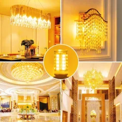 G9 LED Light Bulb 3W Equivalent to 30W Halogen Bulb 320Lumens No Flickering Not Dimmable Energy Saving G9 Small Bulb