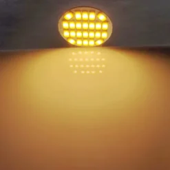 G4 LED Light Bulb 3W Landscape LED Bulb AC/DC 12V Halogen Bulb Equivalent 24 LEDs Daylight White 6000K JC T3 G4 LED Bulb 180° Beam Angle for Ceiling Recessed Puck