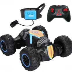 2.4G 4WD Gesture Sensing Car Remote Control Stunt Car 360 All-Round Drift Twisting Off-Road Dancing Vehicle Kids Toys W/ Lights