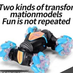 2.4G 4WD Gesture Sensing Car Remote Control Stunt Car 360 All-Round Drift Twisting Off-Road Dancing Vehicle Kids Toys W/ Lights