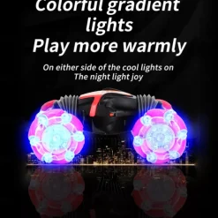 2.4G 4WD Gesture Sensing Car Remote Control Stunt Car 360 All-Round Drift Twisting Off-Road Dancing Vehicle Kids Toys W/ Lights