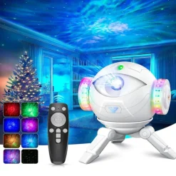 Galaxy Star Projector – Bluetooth Speaker & Night Light for Kids Baby Adults Bedroom Party Game Rooms Home Theatre 1pc