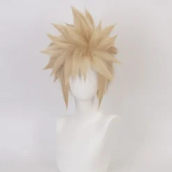 Game Final Fantasy VII Remake FF7 Female Cloud Strife Long blond Cosplay Wigs Halloween Wigs