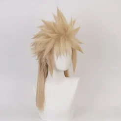 Game Final Fantasy VII Remake FF7 Female Cloud Strife Long blond Cosplay Wigs Halloween Wigs