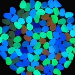 Garden decoration outdoor Luminous Stones garden Decorative Pebbles Outdoor Fish Decoration Pebble Rocks Aquarium