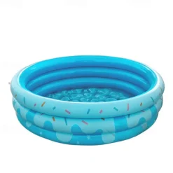 Garden Round Inflatable Baby Swimming Pool Portable Inflatable Child/Children Little Pump PoolKiddie Paddling Pool Indoor&Outdoor Toddler Water Game Play Center for Kids/Girl/Boy