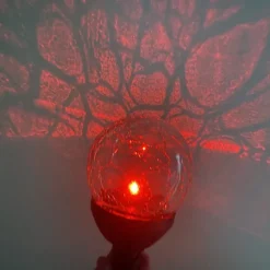 Garden Sunflower Solar LED Lights Glass Ball Bronze Iron Double-Sided Rotating Ornaments Windmill Yard Outdoor Decor