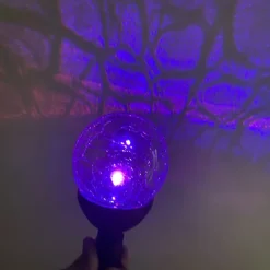 Garden Sunflower Solar LED Lights Glass Ball Bronze Iron Double-Sided Rotating Ornaments Windmill Yard Outdoor Decor