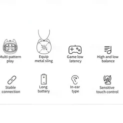 G05D True Wireless Headphones TWS Earbuds In Ear Bluetooth 5.3 Sports Ergonomic Design Long Battery Life for Apple Samsung Huawei Xiaomi MI Fitness Camping / Hiking Running Mobile Phone Travel