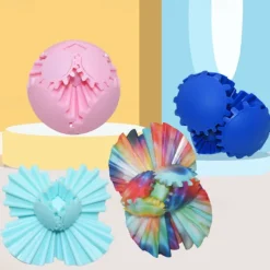 Gear Ball Fidget Toy 3D Printed Gear Ball Gear Sphere Stress Ball GearSphere Desk Toy Fidget Ball Gear Toy for Stress and Anxiety Relaxing for Kids Stocking Stuffers