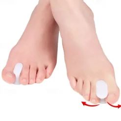 Gel Toe Separators for Overlapping Toes Bunions Big Toe Alignment Corrector and Spacer