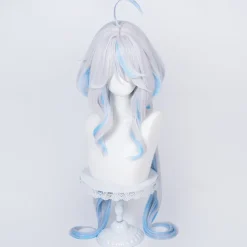 Genshin Impact Focalors Anime Cosplay Wigs Cosplay Wigs Halloween Carnival Party Comic Con Wig For Men's Adults'