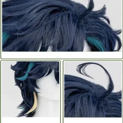 Genshin Impact Kinich Anime Cosplay Wigs Cosplay Wigs Halloween Carnival Party Comic Con Wig For Men's Adults'