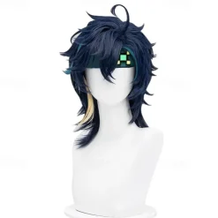 Genshin Impact Kinich Anime Cosplay Wigs Cosplay Wigs Halloween Carnival Party Comic Con Wig For Men's Adults'