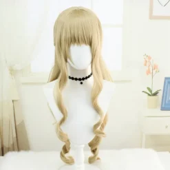 Genshin Impact Navia Caspar Anime Cosplay Wigs Cosplay Wigs Halloween Carnival Party Comic Con Wig For Women's Adults'