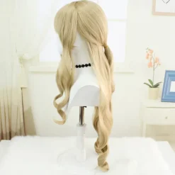 Genshin Impact Navia Caspar Anime Cosplay Wigs Cosplay Wigs Halloween Carnival Party Comic Con Wig For Women's Adults'