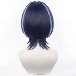 Genshin Impact Scaramouche Cosplay Wig Carnival Custum Party Wig for Adult