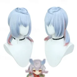 Genshin Impact Sigewinne Anime Cosplay Wigs Cosplay Wigs Halloween Carnival Party Comic Con Wig For Men's Adults'