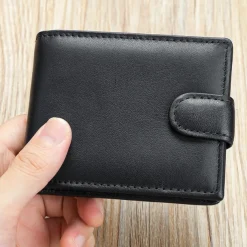 Genuine leather wallet top layer cowhide coin purse multi card horizontal wallet high-end business wallet suitable for both men and women perfect holiday gift
