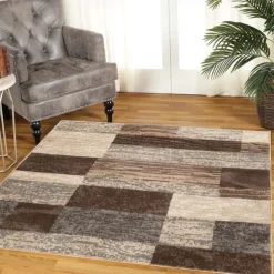 Geometric Woodland Runner Rug Kitchen Mat Non-Slip Oil Proof Rug Indoor Outdoor Mat Bedside Bedroom Decor Bathroom Mat Entrance Rug Door Mat