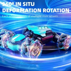 Gesture Induction Twist Car 2.4g Remote Control Off-Road Vehicle Light Drift Stunt Car Boy Toy Car