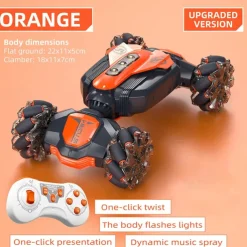 Gesture Induction Twist Car 2.4g Remote Control Off-Road Vehicle Light Drift Stunt Car Boy Toy Car