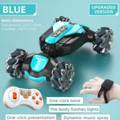 Gesture Induction Twist Car 2.4g Remote Control Off-Road Vehicle Light Drift Stunt Car Boy Toy Car