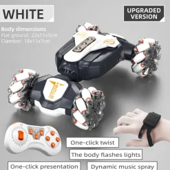 Gesture Induction Twist Car 2.4g Remote Control Off-Road Vehicle Light Drift Stunt Car Boy Toy Car