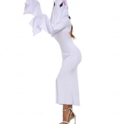 Ghost Ghostly Bride Halloween Dress Cosplay Costume Halloween Adults' Women's Halloween Carnival Performance Masquerade Easy Halloween Costumes Dress Up