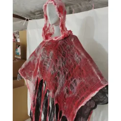 Ghost Grim Reaper Halloween Cosplay Costume Party Costume Hooded Cloak Outfits Scary Costume Adults' Men's Women's Masquerade Mardi Gras Performance Party Halloween Easy Halloween Costumes Dress Up