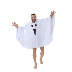 Ghost Halloween Cape Cosplay Costume Party Costume Halloween Adults' Men's Women's Halloween Carnival Masquerade Party Halloween Masquerade Easy Halloween Costumes Dress Up