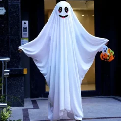 Ghost Halloween Cape Costume Scary Costume Kid's Boys' Girls' Carnival Party / Evening Easy Halloween Costumes Dress Up
