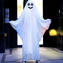 Ghost Halloween Cape Costume Scary Costume Kid's Boys' Girls' Carnival Party / Evening Easy Halloween Costumes Dress Up